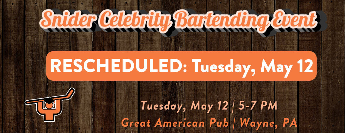 Snider Celebrity Bartending Event 2026