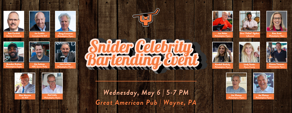 Snider Celebrity Bartending Event 2026