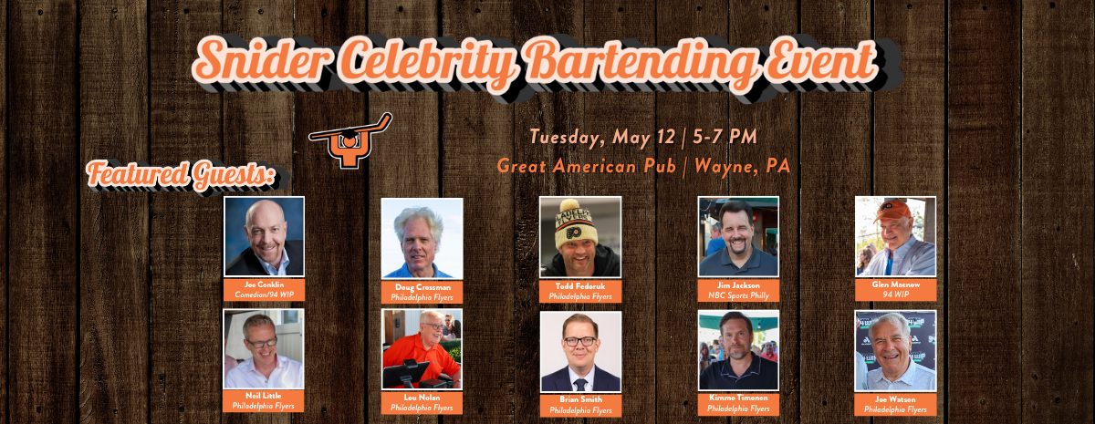 Snider Celebrity Bartending Event 2026